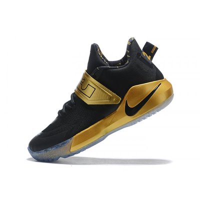 Nike Erkek Lebron Ambassador 12 Siyah / Metal Altın Basketbol Ayakkabısı Türkiye - 47B3OI4U